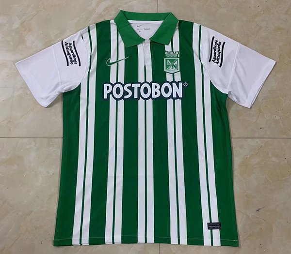 22-23 Season Atletico Nacional Home Green-White Color Soccer Jersey